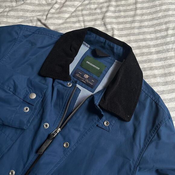 Rare KnickerBocker MFG NYC Cumbria Blue Lux Coat Jacket - Picture 3 of 5